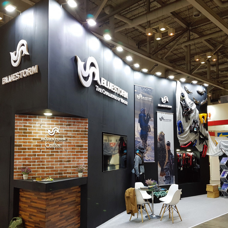 MARINE PLANET 벡스코 낚시 박람회 홍보관 설치