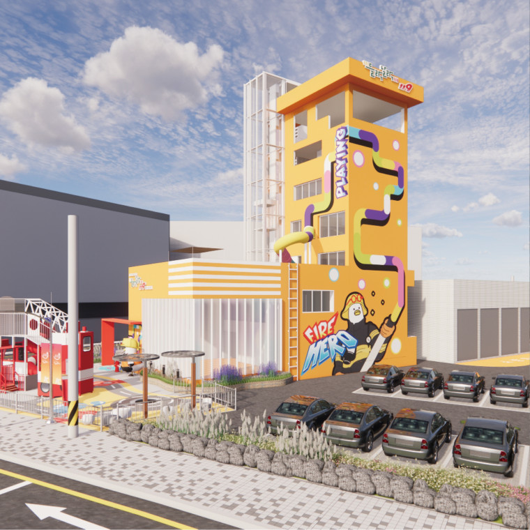 사하소방서 소방특화 들락날락 디자인 용역